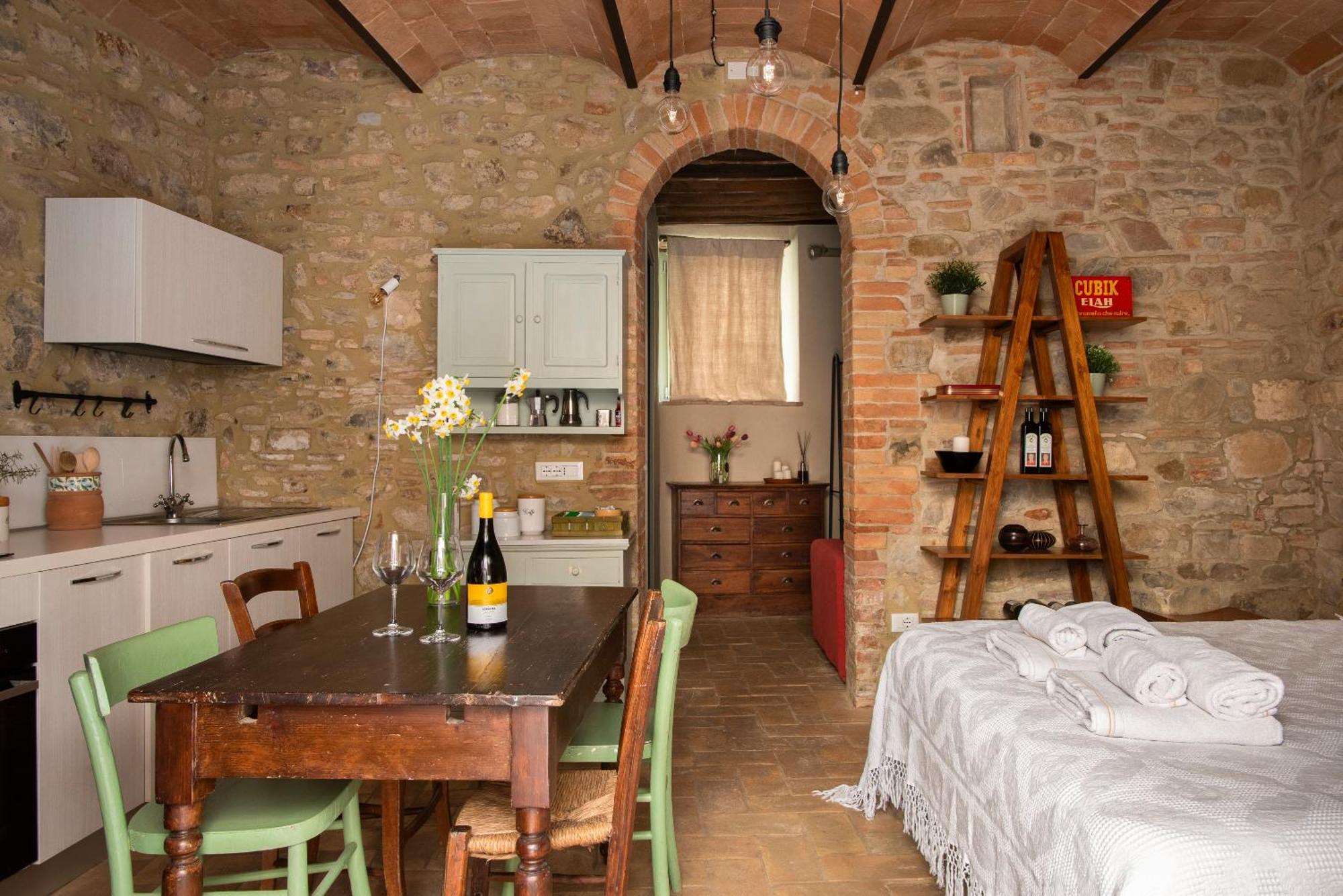 Appartement Il Borghetto - La Bottega Di Adele Loft à Castelnuovo dellʼAbate Extérieur photo